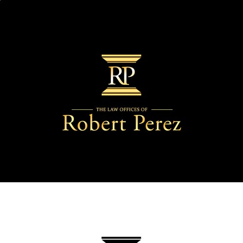 Logo for the Law Offices of Robert Perez Réalisé par Taurin