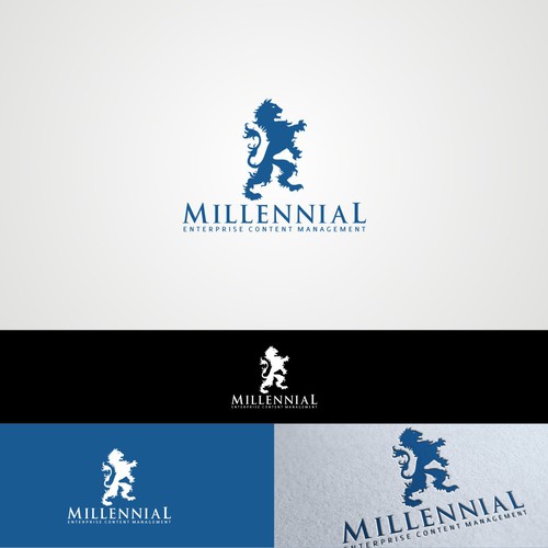 Logo for Millennial Ontwerp door +allisgood+