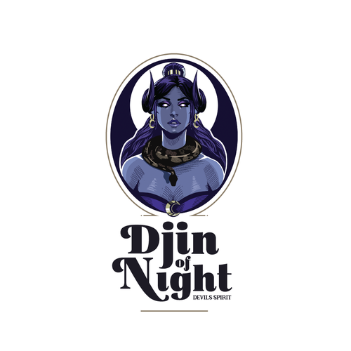 DJIN OF NIGHT (GIN) Ontwerp door Trader In Spices