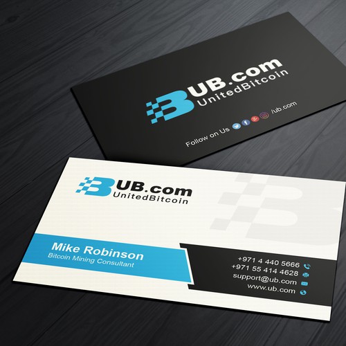 crypto business cards