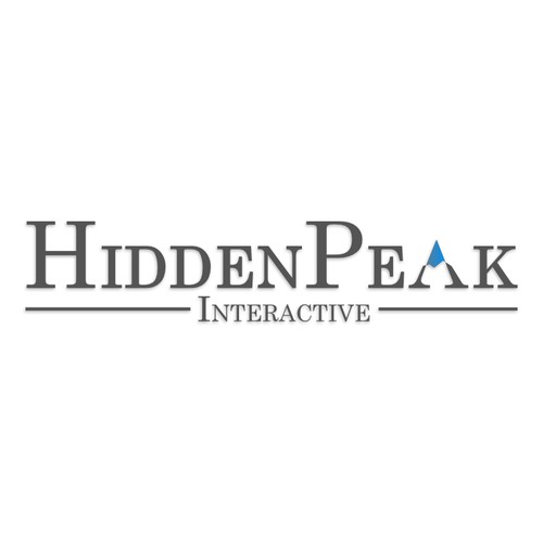 Logo for HiddenPeak Interactive Ontwerp door alexandr00