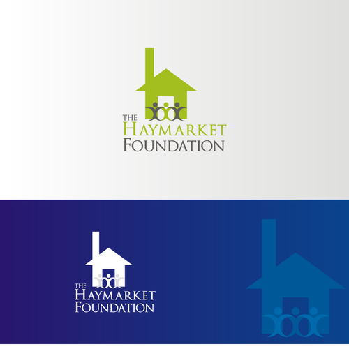 logo for The Haymarket Foundation Réalisé par vea