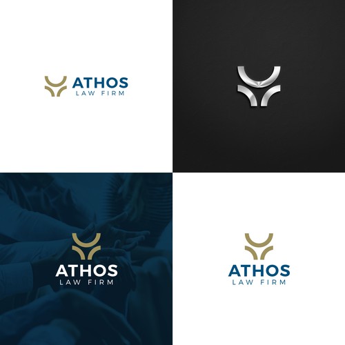 Design  modern and sleek logo for litigation law firm Design by alby letoy ✎