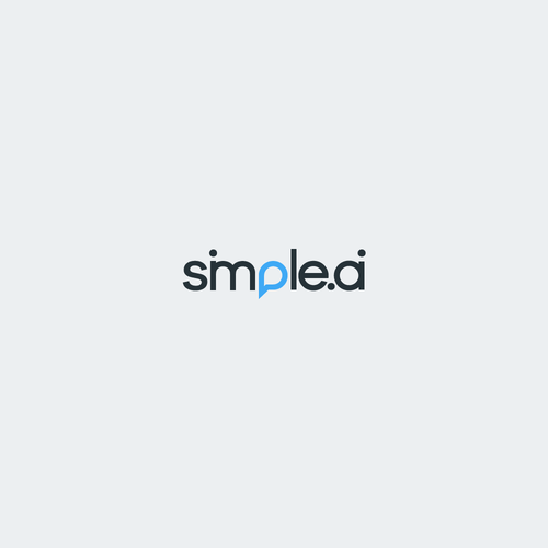 Distinctive and creative logo for simple.ai Design by odle