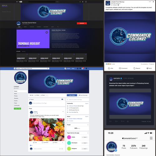 Design the Face and Brand of "Commander Coconut" – A Quirky-Smart AI SaaS Startup Design by JDL's