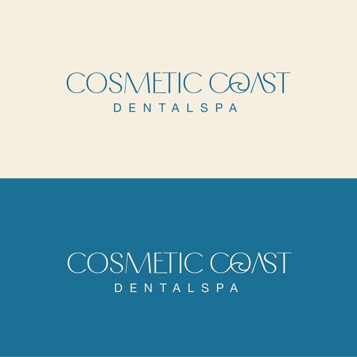 Design old money aesthetic for boutique cosmetic dental office located on the coast on NC Design by Thanh Lam