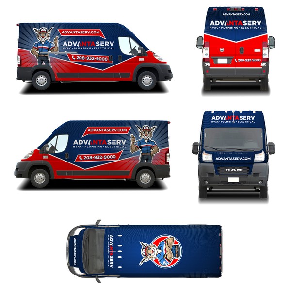 vehicle wrap design