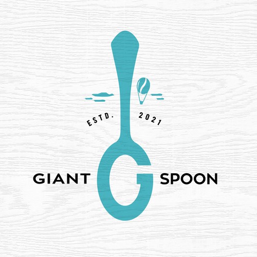 Design a logo for Giant Spoon, a coffee shop based in Santa Fe Design by Fortuna Design