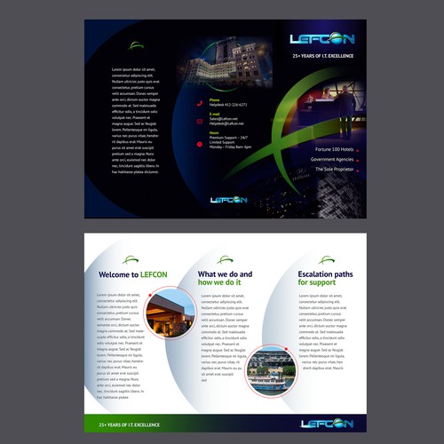 Customer Welcome Brochure Design von Marco Davelouis