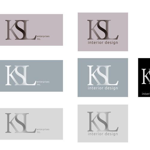 Designs Create a worthy logo for an interior design firm with a less