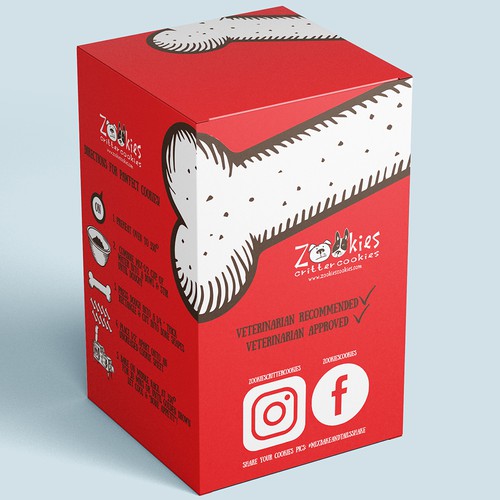 Zookies Cookies Product packaging contest