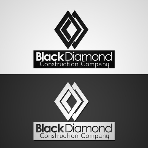 logo for Black Diamond Construction Company | Logo design contest