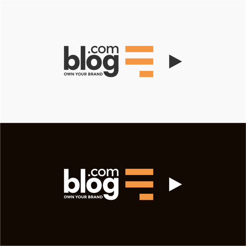Blog.com logo Design by hoGETz