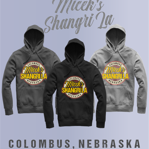 Retro hoodie illustration design for family owned bar Design by Ardi90