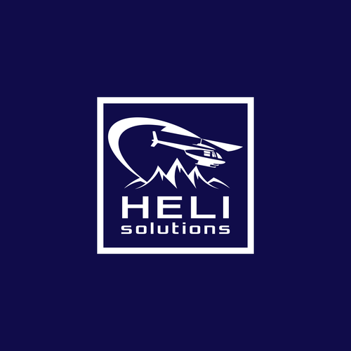 Heli.Solutions logo Diseño de 99.Designer ❤︎