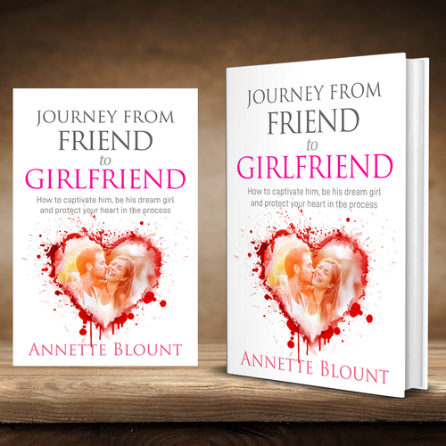 Design a book cover that is fun and playful to help single women experience love beyond friendship Design by praveen007