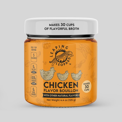 Designs Launch Leaping Leopard Bouillon An Additional Item to