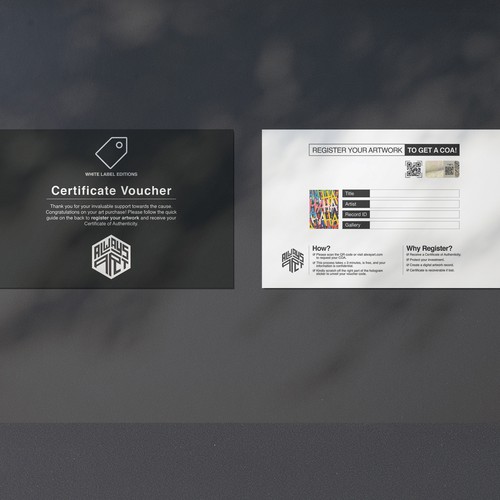 Certificate Voucher Design por Sepvidias