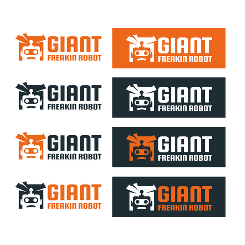 Minimalist, Classy Giant Robot Logo Wanted Design réalisé par BrandingDesigner