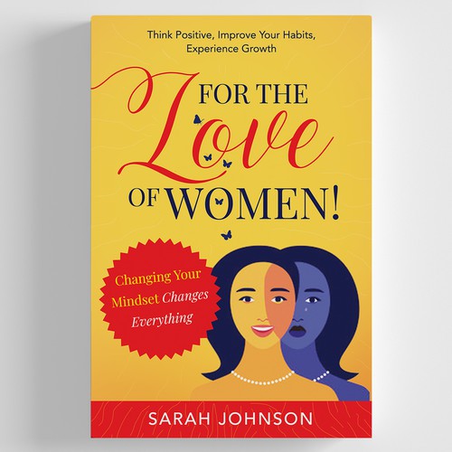 Creative book cover for the ultimate self help guide for women! Design by zaRNic