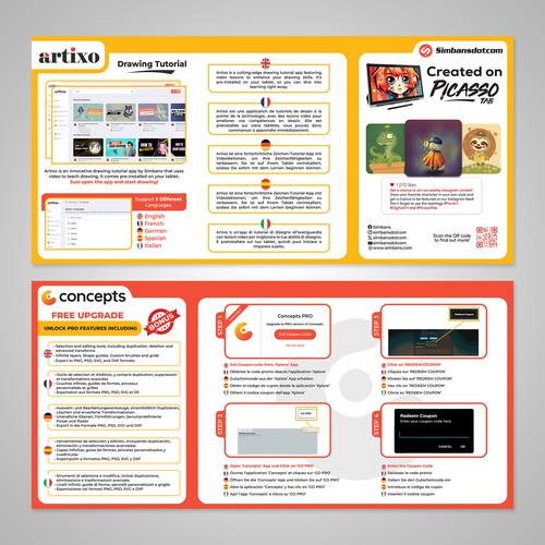 Brochure contest entry by Why Design