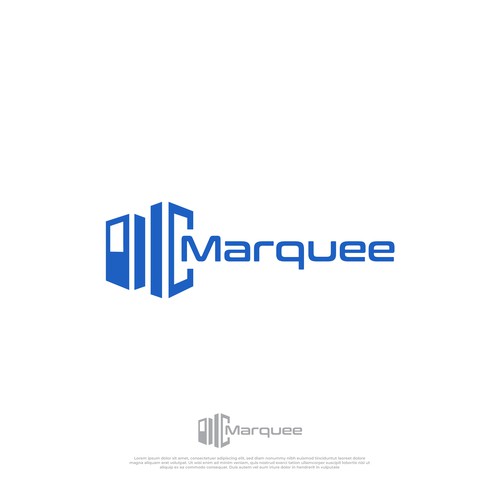 MVS Marquee digital signage logo Design by Pxd.std