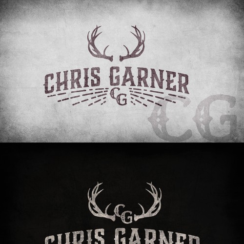 Logo Need for Country Music Artist "Chris Garner"  Design by Olivia Dumont