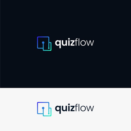 We need a powerful logo design for our AI Quiz Flow SaaS Design by Haritzu