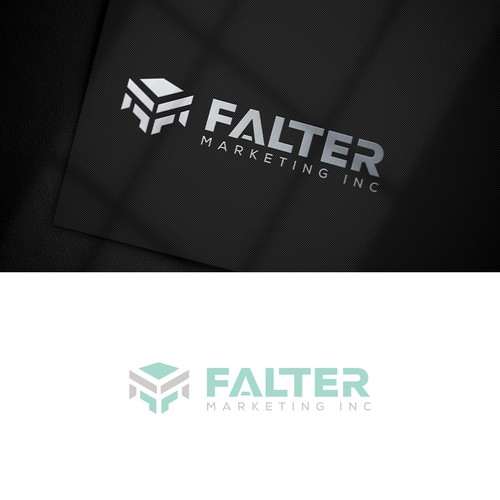 Falter Marketing Logo Design by Rhinodesigners79