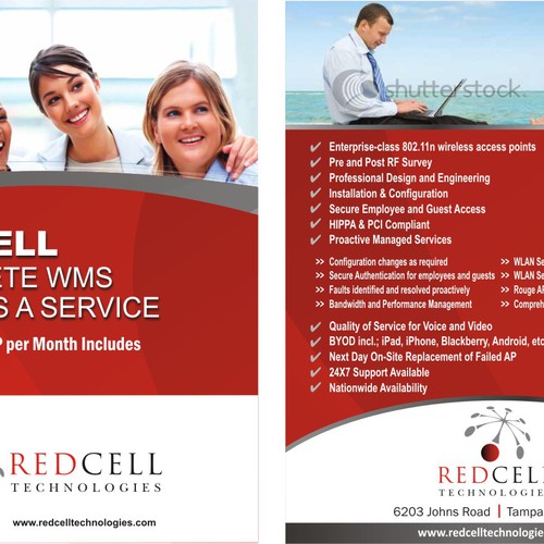 Create Product Brochure for Wireless LAN Offering - RedCell Technologies, Inc. Design von Jabinhossain