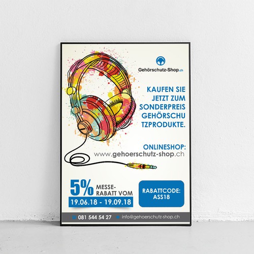 Proposta di design per un contest della categoria Cartolina, volantino o stampa realizzata da Aspire Media