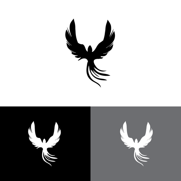 Design by Andrea Mauriziani titled "Phoenix logo design for a spiritual life coach"
