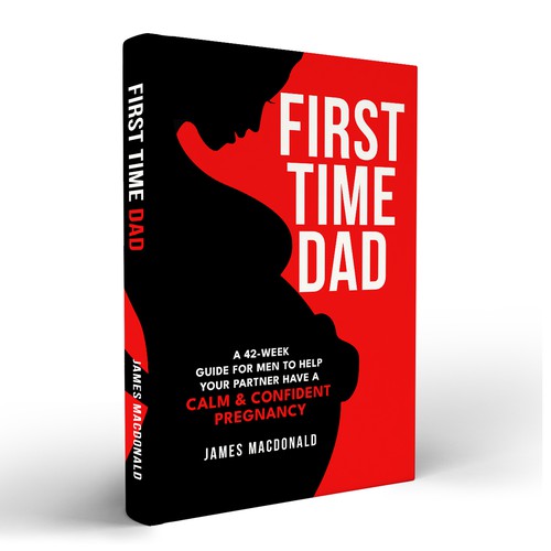 Book cover art appealing to First Time Dad & Expectant Mums Design réalisé par Trivuj