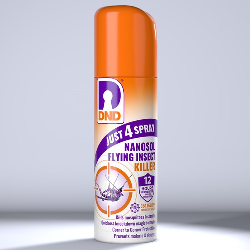 Design a standout label for a Super Effective Insect Killer Spray Design by P.D.S.