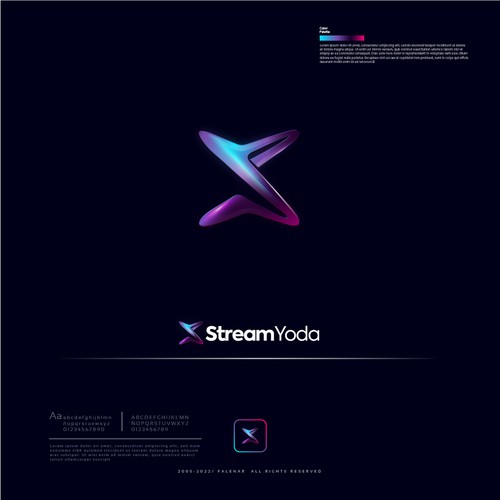 Streaming Tech Logo Design by Falenar®