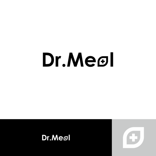 Design Meal Replacement Powder - Dr. Meal Logo di DeBarra