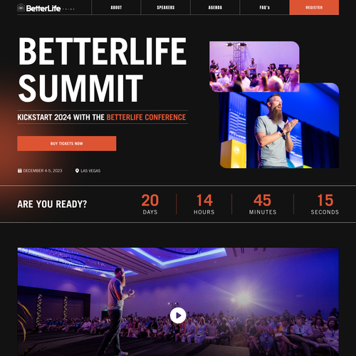 Event Website Design Needed! Design by daffanauran
