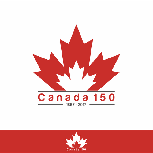 Community contest: Design Canada’s 150th birthday logo! Design by Nicky Paluzzy