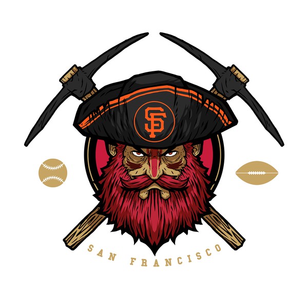 Awesome logo mashup of every sports team in each city (36 Photos
