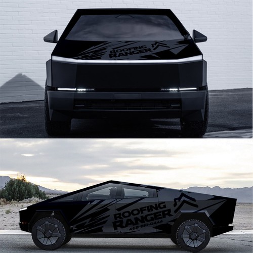 Roofing Ranger Cybertruck design Design by icon89GraPhicDeSign