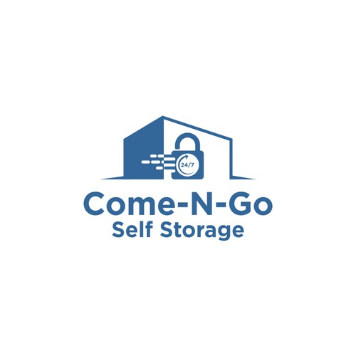 New business owner seeking FIRST logo for storage facility!!! Design by yoh kono