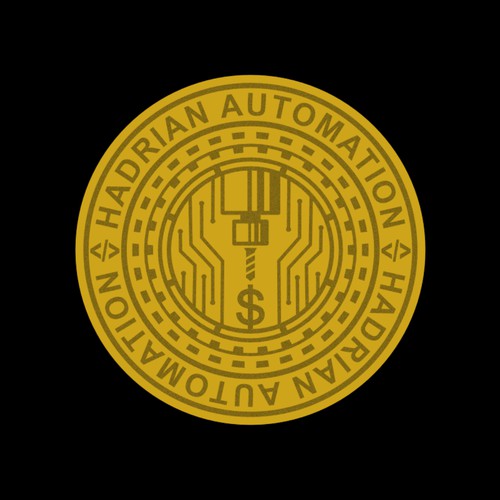 Commemorating coin for Hadrian Automation series A closure Design by MADE K