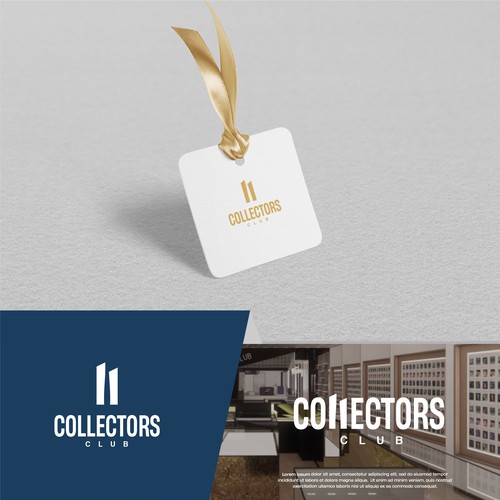 Collectors Club: High end collectibles store Design by idz.kreativ