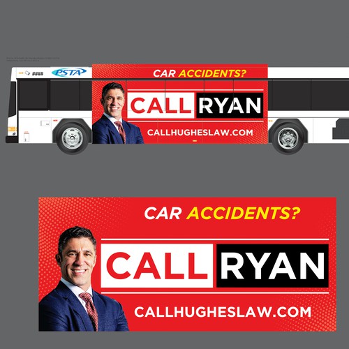 Bus Ad for Lawyer - Need diff styles Design réalisé par Sketch Media™