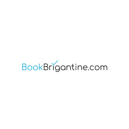 BookBrigantine.com Simple Vacation Rental Logo Design by befriend2