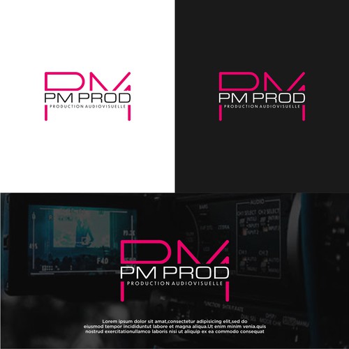 Modern and ambitious logo for a new Production Company (live recording, events production...) Design by zie zie