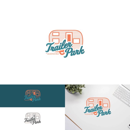 Retro Food Trailer logo needed😁 Design by StudioJack