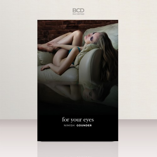 for your eyes- poetry and journal book cover Design by BCD∞