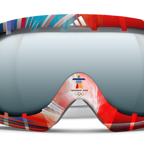 Design adidas goggles for Winter Olympics Design by More Sky