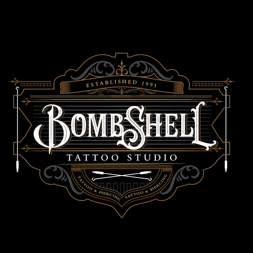 Custom Piercing Logo Design Piercing Logo Design Custom Logo Tattoo